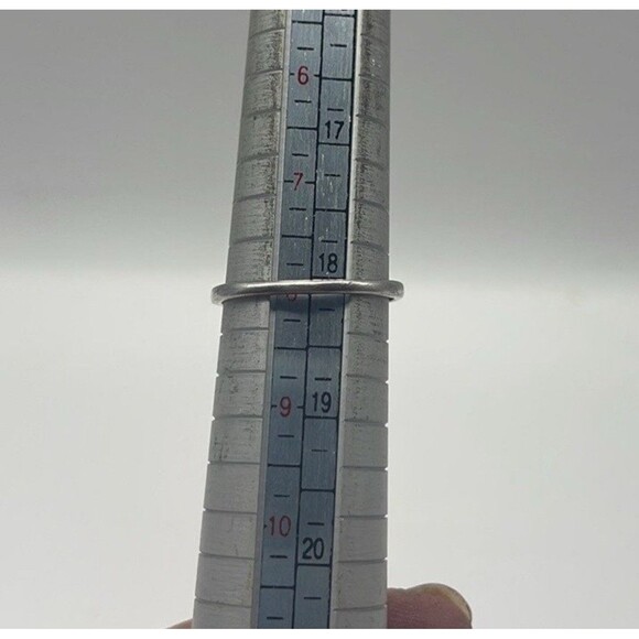 925 Sterling Silver Connecting Multi Crosses Ring Stamped 925 NF TH Sz 8 - Picture 6 of 6